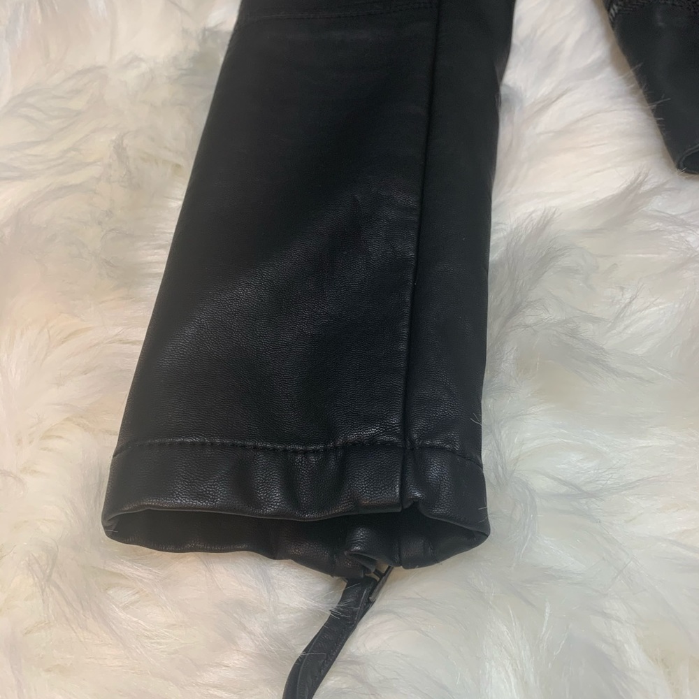 BLANKNYC Faux Leather Moto Jacket (small) - Picture 5 of 8